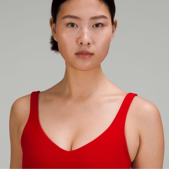 Lululemon Athletica Red Align Tank 14 - Picture 2 of 9